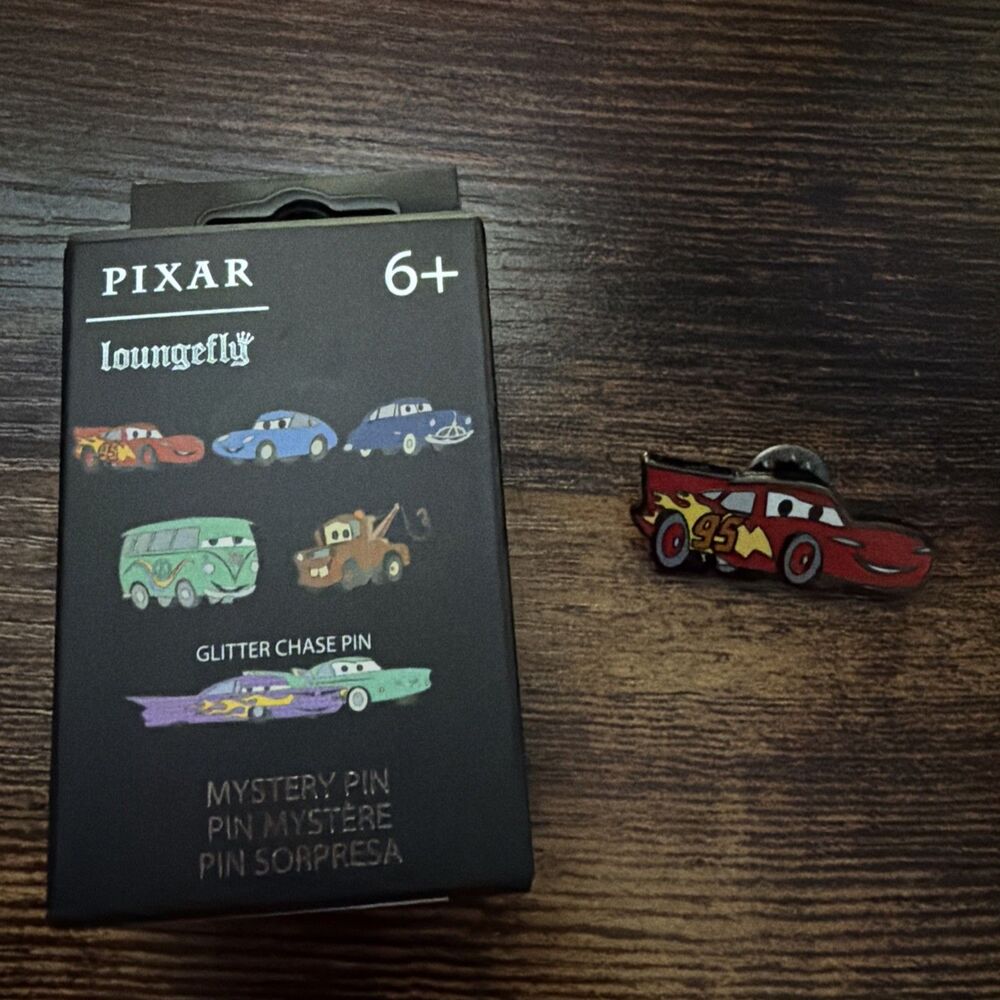Loungefly Pixar Cars Mystery Box pins (One Random Pin)
